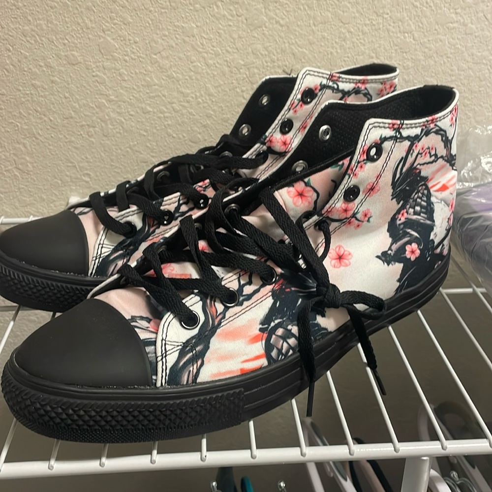 cherry blossom samurai shoes size 12 men’s